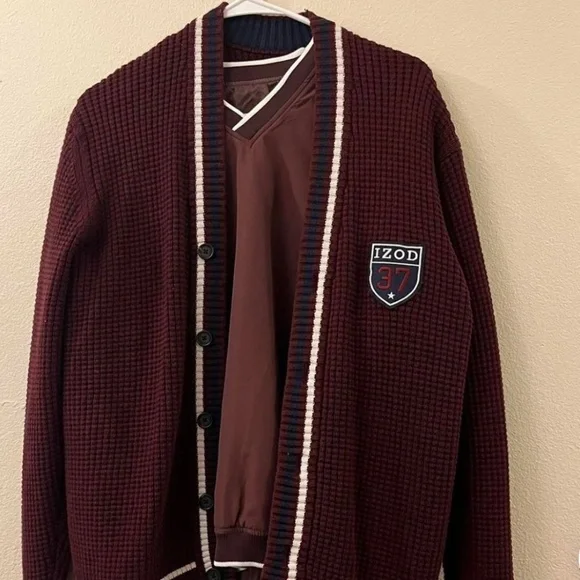 Izod button up cardigan - Picture 1 of 7